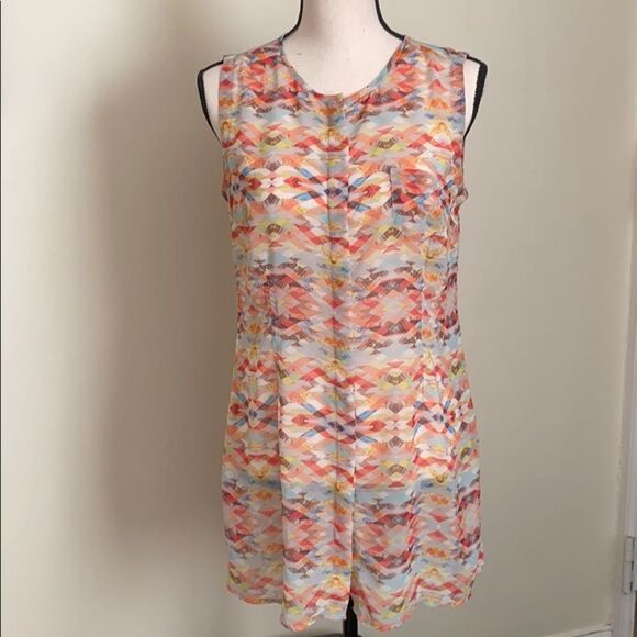 CAbi Sleeveless Tunic Blouse Size S - Picture 1 of 8